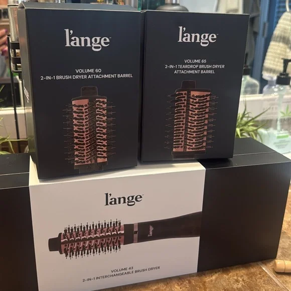 L'ange Black and Rose Gold Hair Dryer Brush - Picture 5 of 5